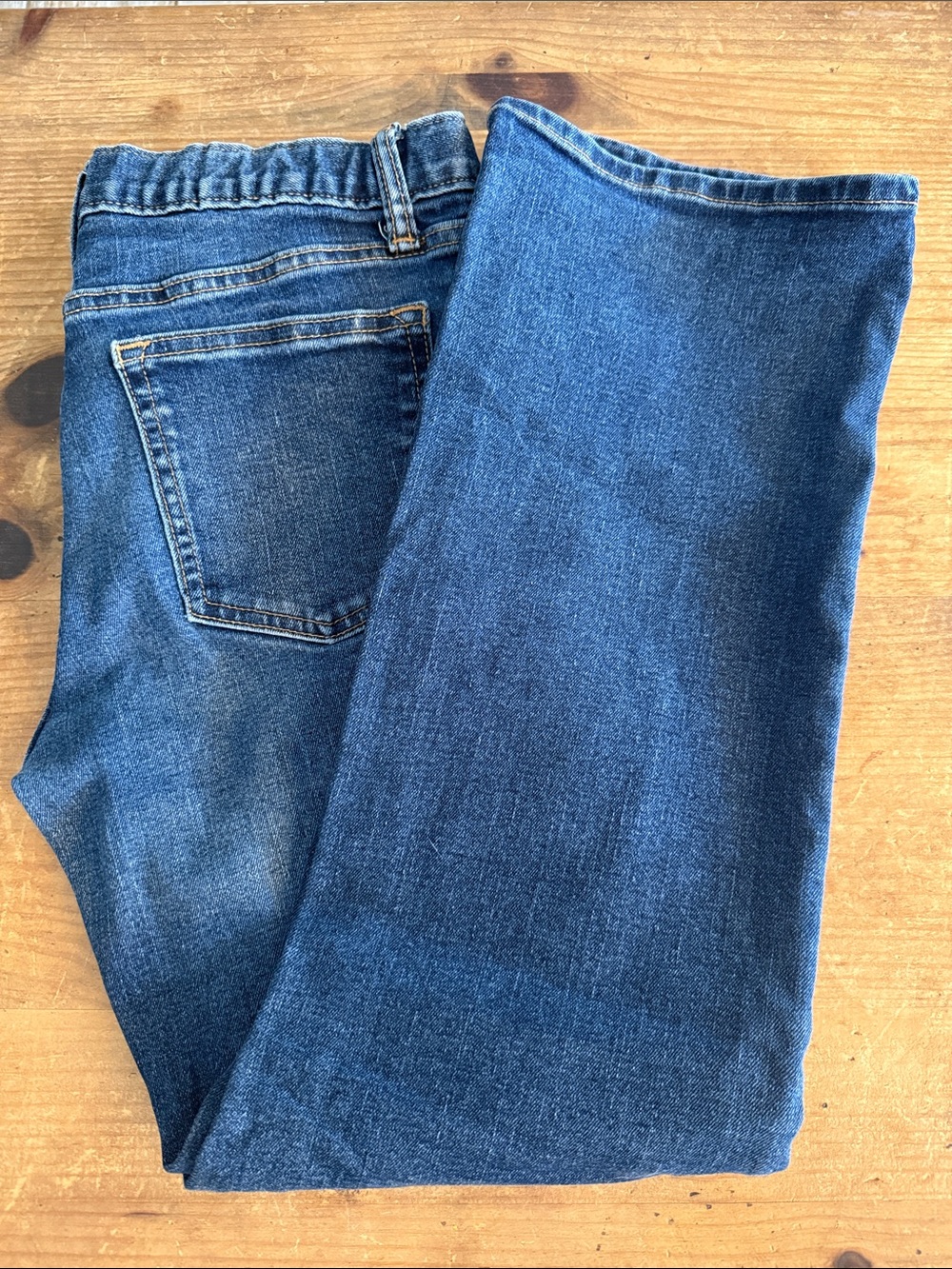 Old Navy Medium Blue Boot Cut Jeans